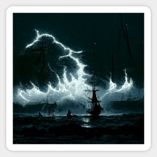 Of Storms and Waves Sticker